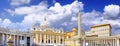 St. Peter's Basilica, Vatican City. Italy Royalty Free Stock Photo