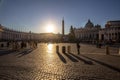 St. Peter`s Basilica, Vatican City, Italy Royalty Free Stock Photo