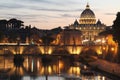St. Peter`s Basilica - Vatican City - Rome - Italy