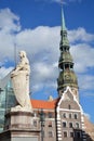 St. Peter`s Church is a Lutheran church in Riga,
