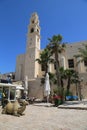 St. Peter`s Church in Old City of Yaffa, Israel