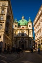 St. Peter`s Church Peterskirche is a Baroque Roman Catholic parish church in Vienna, Austria