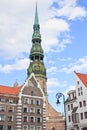 St. Peter's Church. Riga. Latvia Royalty Free Stock Photo