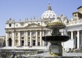 St. Peter's Squar, Vatican, Rome Royalty Free Stock Photo