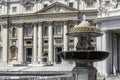 St. Peter's Squar, Vatican, Rome Royalty Free Stock Photo