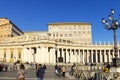 St. Peter's Square, the basilica