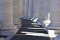 St. Peter's Square colonnades, Vatican Royalty Free Stock Photo