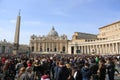 St. Peter s Square, Piazza San Pietro, Vatican City Royalty Free Stock Photo