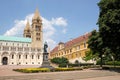 St. Peter and St. Paul Basilica in Pecs Hungary Royalty Free Stock Photo