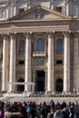 St. Peter (Vatican City, Rome - Italy) entrance Royalty Free Stock Photo