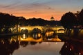 St. Peter in the Vatican with Ponte Sisto in first term.