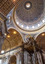 St. Peter& x27;s Basilica - Vatican City, Rome, Italy Royalty Free Stock Photo