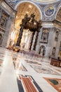 St. Peter& x27;s Basilica - Vatican City, Rome, Italy Royalty Free Stock Photo