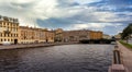 St.Peterburg. Russia. River in Saint Petersburg Russia. Saint Petersburg with its buildings