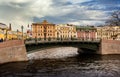 St.Peterburg. Russia. River in Saint Petersburg Russia. Saint Petersburg with its buildings