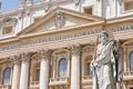 St. peters basilica Royalty Free Stock Photo