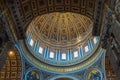 St Peters Basilica ceiling -Basilica di San Pietro