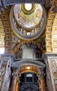 St. Peters Basilica, Indoor interior.