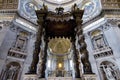 St. Peters Basilica (Rome, Italy) Royalty Free Stock Photo