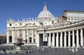 St. Peters Basilica - Vatican - Rome - Italy Royalty Free Stock Photo