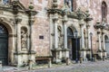 St. Peters churchs entrance. Riga, Latvia