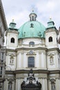 St. Peters's church in Vienna Royalty Free Stock Photo