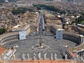 St Peters Square in Vatican