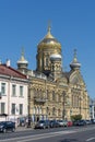 St. Petersburg, Assumption Church at the courtyard of the Kozelskaya St. Vvedenskaya Optina Desert