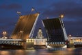 St. Petersburg. Cabinet of Curiosities in the alignment-divorced Palace Bridge