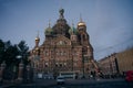 St. Petersburg - Church of the Saviour on Spilled Blood, Russia - august, 2021 Royalty Free Stock Photo