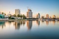 St. Petersburg, Florida, USA downtown city skyline Royalty Free Stock Photo