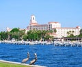 St. Petersburg, Florida Waterfront Royalty Free Stock Photo