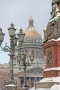 St.-Petersburg. An Isaakievsky cathedral. Royalty Free Stock Photo