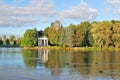 St. Petersburg. Krestovskiy island in autumn Royalty Free Stock Photo