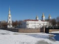 St. Petersburg. Look on Nikolsky a sea cathedral Royalty Free Stock Photo