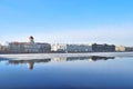 St. Petersburg. Malaya Neva Quay Royalty Free Stock Photo