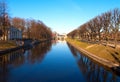 St. Petersburg. Moika river embankment Royalty Free Stock Photo
