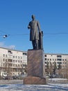 St. Petersburg. Monument to A.S.Popov (1859-1906), to the invent