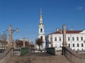 St. Petersburg. Nikolsky's belltower of a sea cathedral