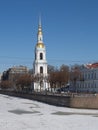 St. Petersburg. Nikolsky's belltower of a sea cathedral