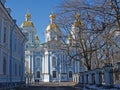 St. Petersburg. Nikolsky sea cathedral Royalty Free Stock Photo