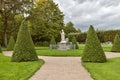 St. Petersburg, Petrodvorets, Russia Great Roman fountains in the lower park in Peterhof