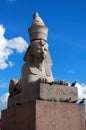 St. Petersburg Quay with Sphinxes.