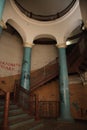 St. petersburg rotunda. A fragment of the architecture and details of a historic building Royalty Free Stock Photo