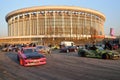 Start sports cars team Matsuri on the track at the CCM at the World Car exhibition