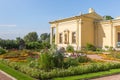 Olga`s pavilion in Peterhof on Islands, St. Petersburg