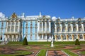 St. Petersburg, Russia. 05.24.2023, Catherine palace in Pushkin. The Tsarskoye Selo is State Museum-Preserve. Located Royalty Free Stock Photo