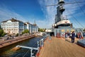 St. Petersburg Russia. Cruiser Aurora