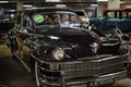 St. Petersburg, Russia - January 7, 2024: Classic American car 1948 Chrysler New Yorker at the Retro Car Show