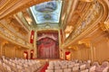 ST.PETERSBURG, RUSSIA-JANUARY 6,2018: Interior of the Theatre, 1860s, in Yusupov palace. The palace is acclaimed as the Royalty Free Stock Photo